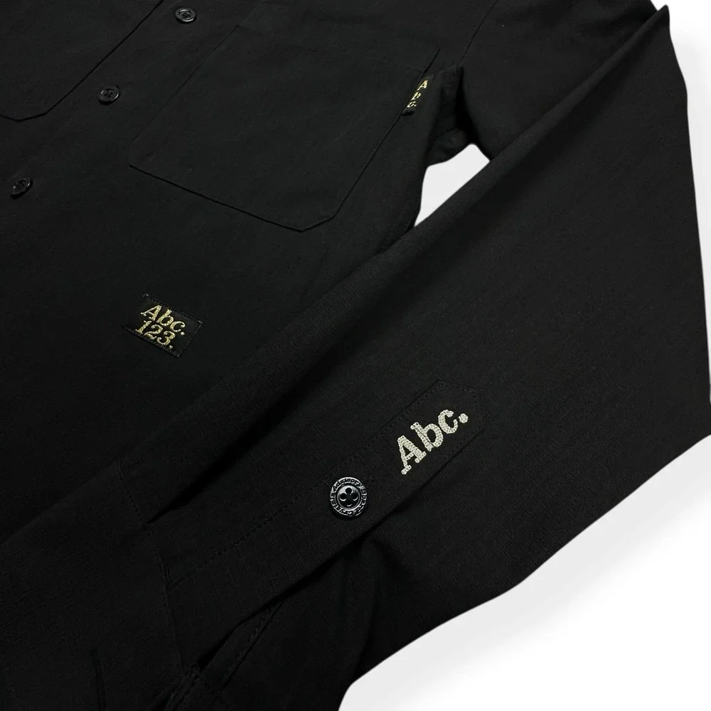 Advisory Board Crystals Cotton Ripstop Studio Chore Work Shirt Jacket Anthracite